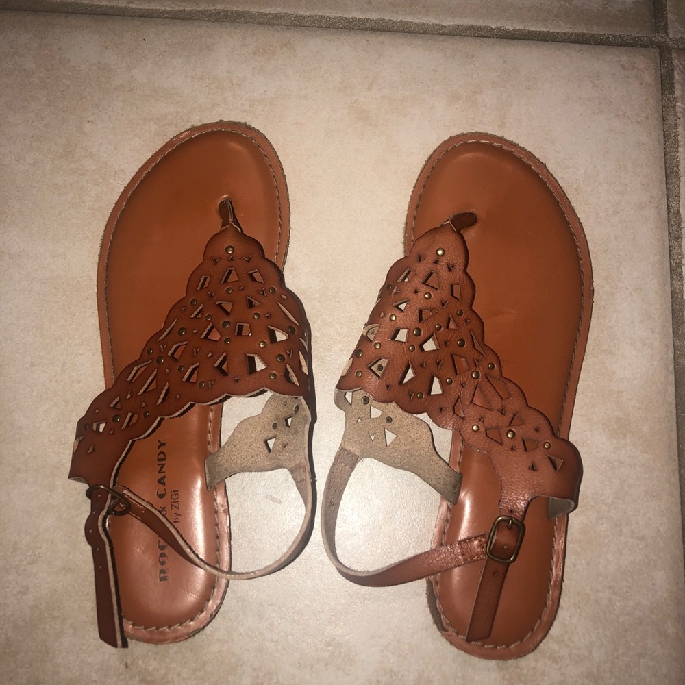 Cute brown ROCK & CANDY sandals